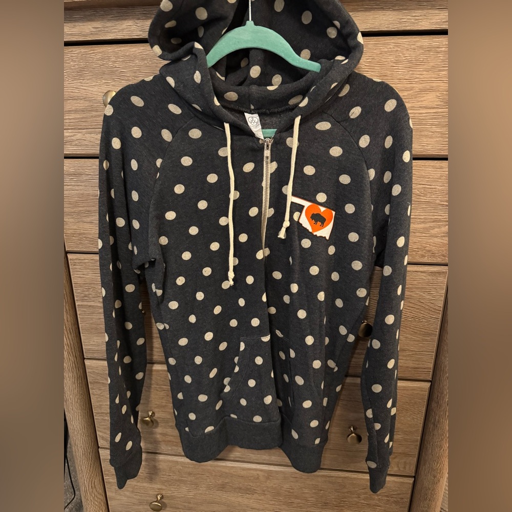 OKLAHOMA zip hoodie